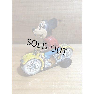 画像1: Micky Mouse Friction Motorbike