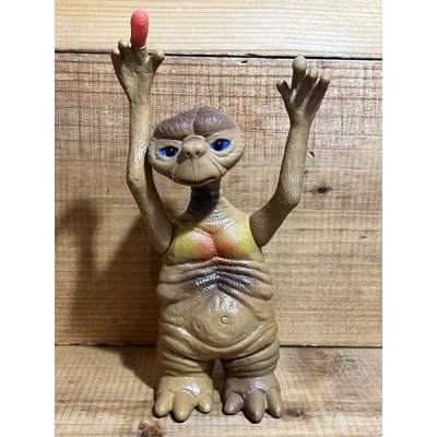 画像1: 80s 無版権 E.T. ソフビ【Z】