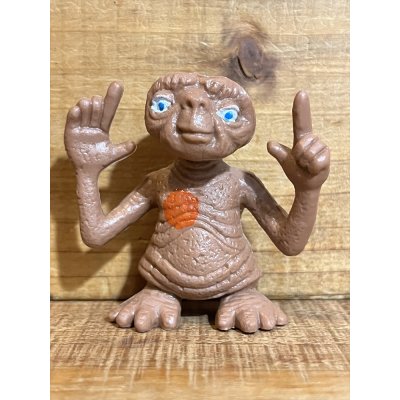 画像1: 80s 無版権 E.T. ゴム人形【T】