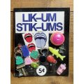 LIK-UM STIK-UMS ガチャ台紙【E】