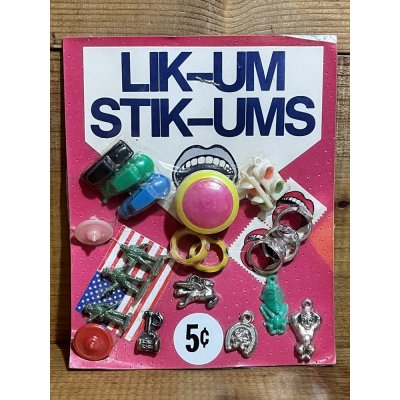 画像1: LIK-UM STIK-UMS ガチャ台紙【G】