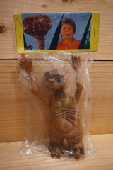 画像: 80s 無版権 E.T. ソフビ 袋入り 【C】