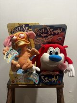 画像: REN&STIMPY SQUEEZE ぬいぐるみセット