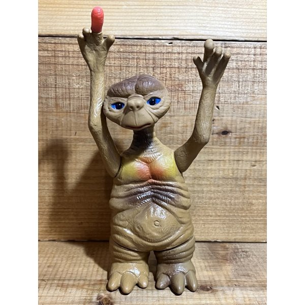 画像1: 80s 無版権 E.T. ソフビ【Z】 (1)