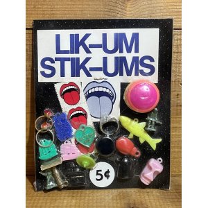 画像: LIK-UM STIK-UMS ガチャ台紙【E】