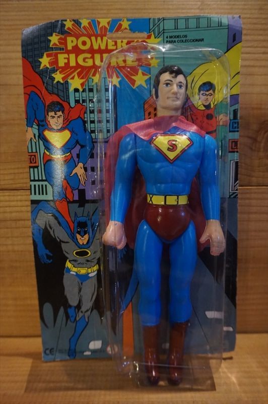 パワーフィギュア　スーパーマン　バットマン　ロビン　DCコミック90年代　昭和