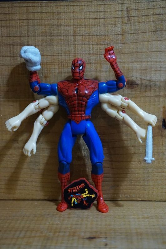 TOY BIZ製 SIX ARM SPIDER-MAN - アメコミ