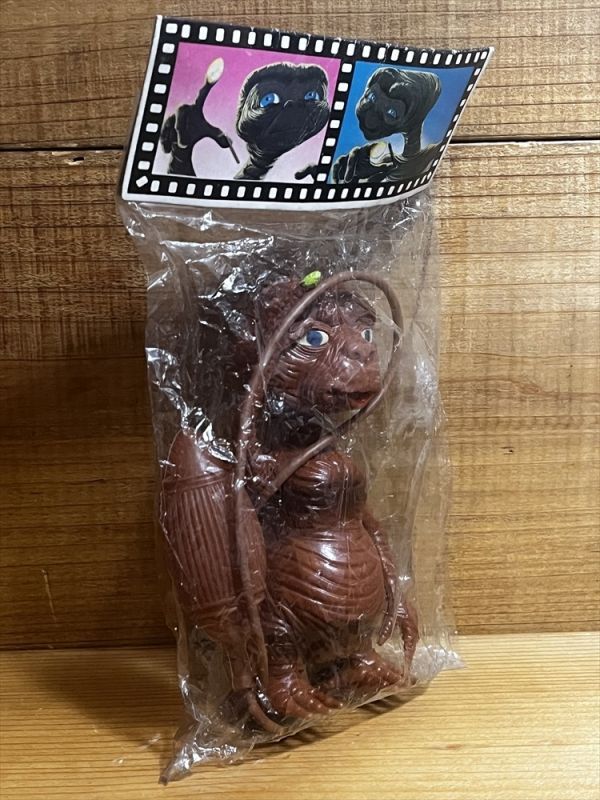 画像: 80s 無版権 プラ E.T. 人形【E】 