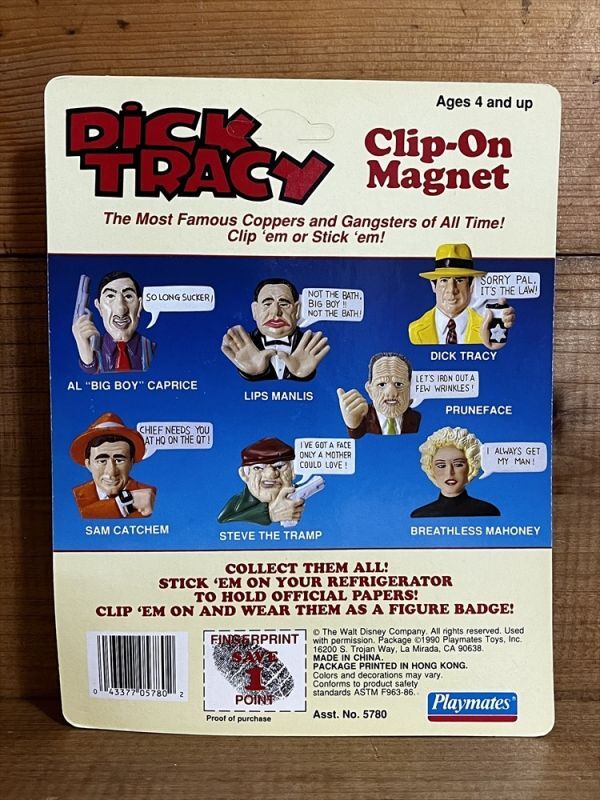 画像: Dick Tracy Clip-on Magnet