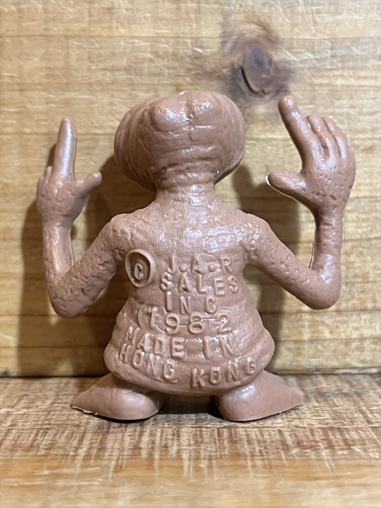 画像: 80s 無版権 E.T. ゴム人形【T】